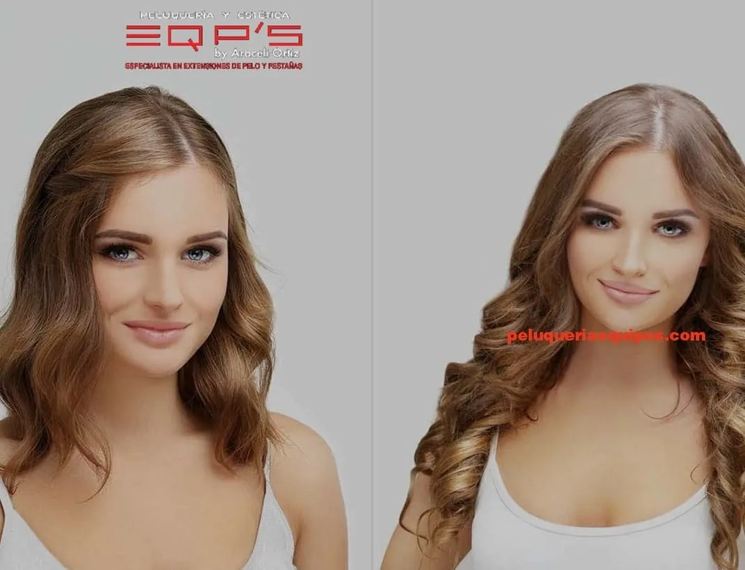 tipos de extensiones de pelo